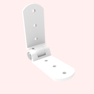 Beyaz Panjur Menteşesi (10 adet)