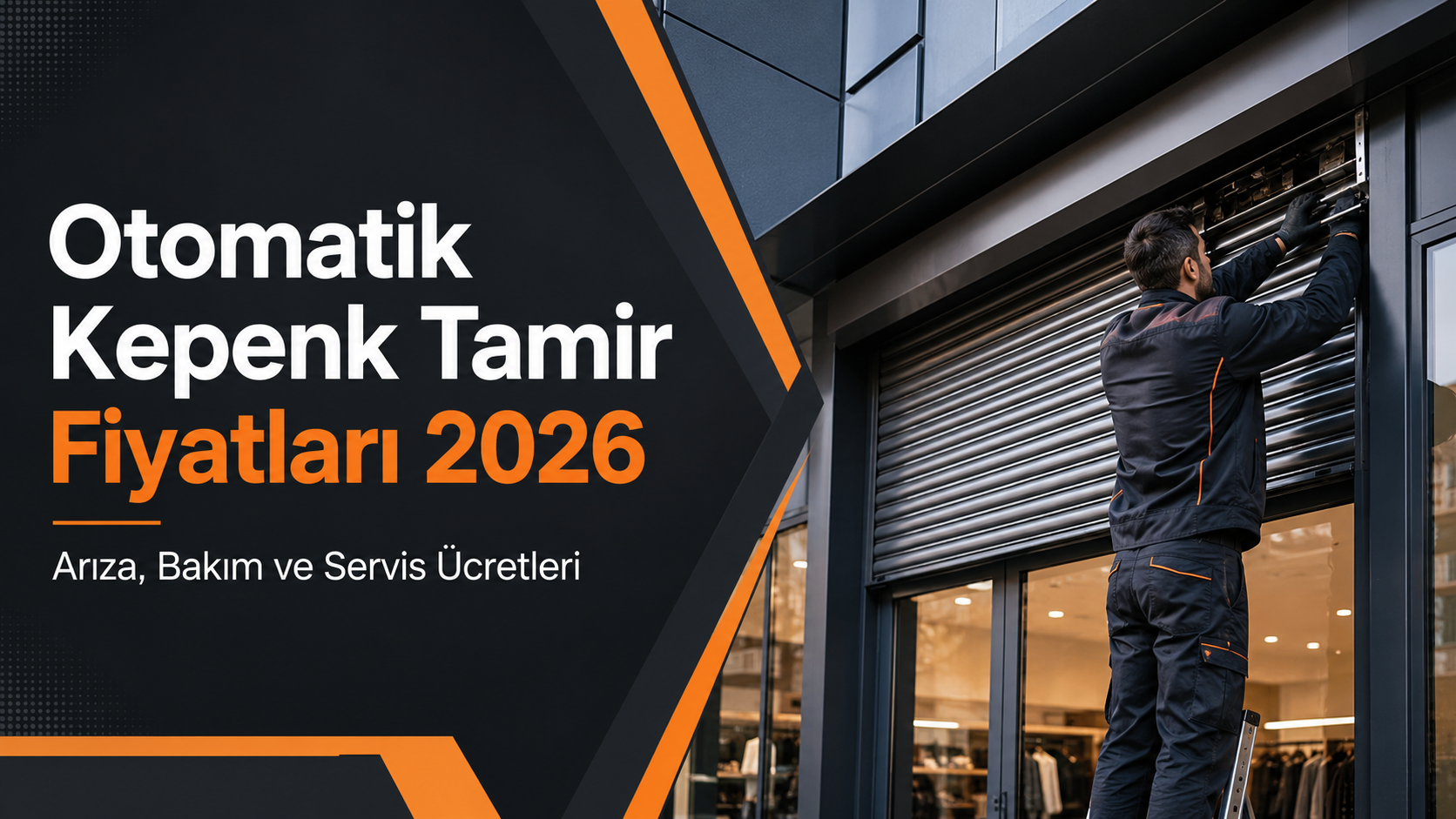Otomatik Kepenk Tamir Fiyatları 2026: Arıza, Bakım ve Servis Ücretleri