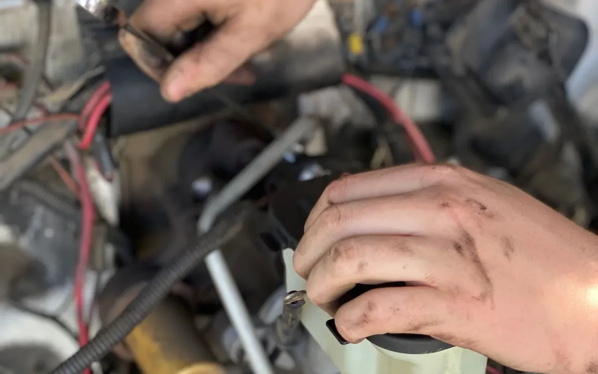 Kepenk alıcı kartı ve motor akımı ölçümü