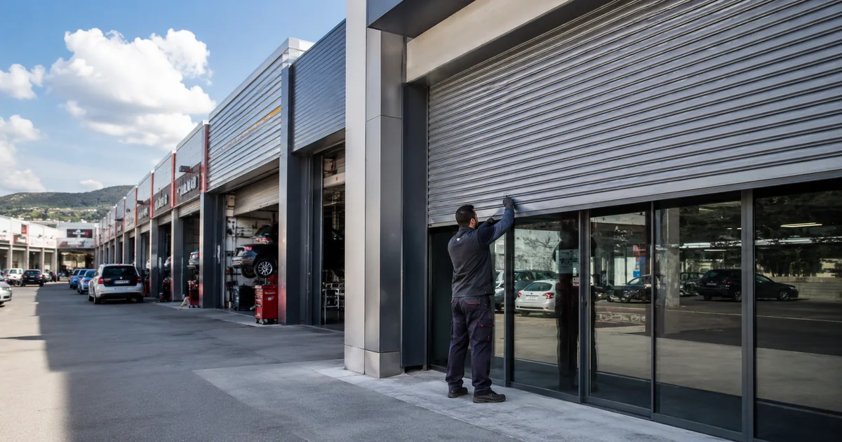 Oto Center otomatik kepenk tamiri için galericiler sitesinde servis kontrolü