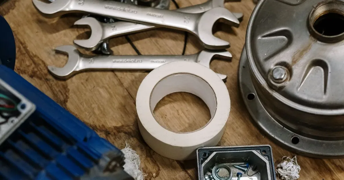 Sultangazi otomatik kepenk tamiri için motor ve mekanizma kontrolü yapan teknisyen