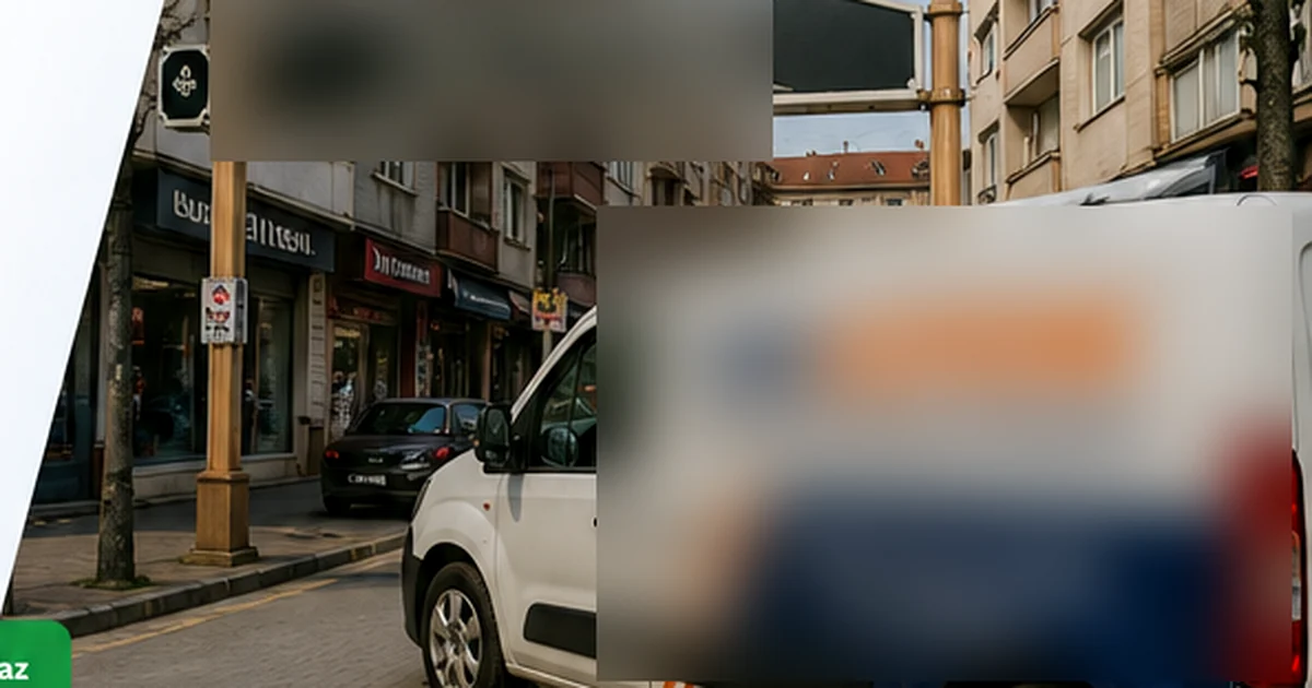 Veli Efendi kepenk tamiri için yerel servis aracı ve iş yeri kepengi