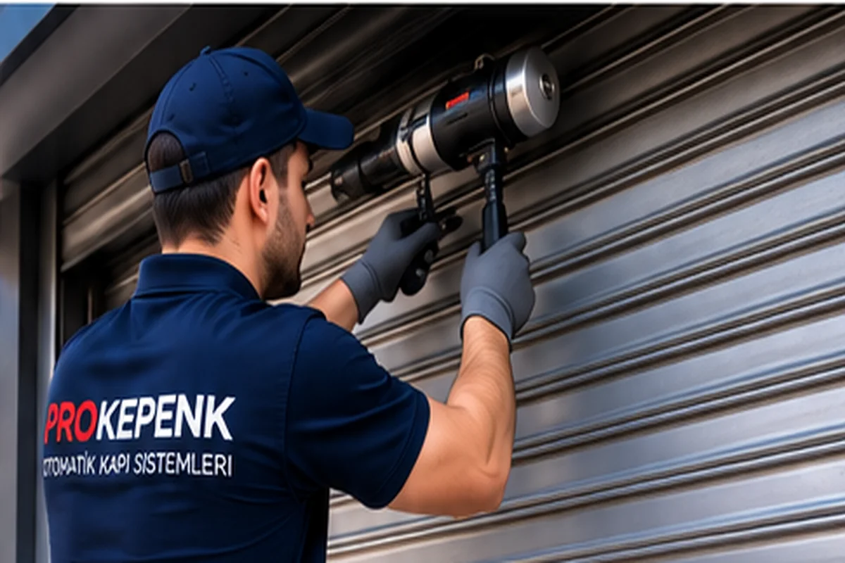 Yenibosna kepenk servisinde profesyonel motor ve mekanizma kontrolü